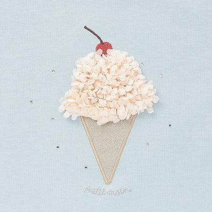 防汙/鏈環 閃亮圖案T恤（青少年）