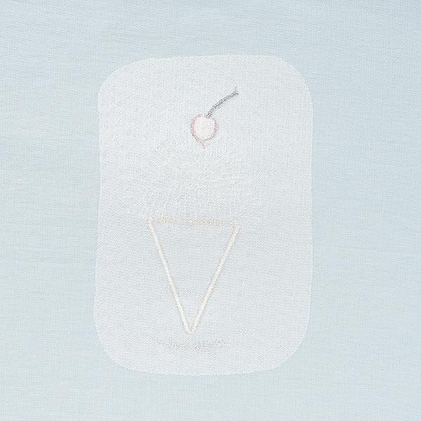 防汙/鏈環 閃亮圖案T恤（青少年）