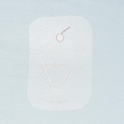 防汙/鏈環 閃亮圖案T恤（青少年）