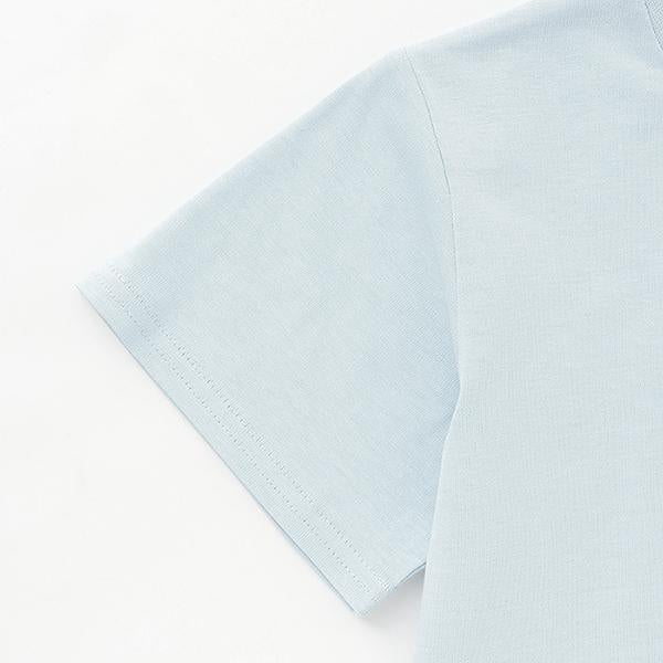 防汙/鏈環 閃亮圖案T恤（青少年）