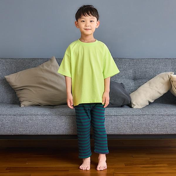 【純棉100%】【365D.】夏日暢享印花寬鬆短袖T恤