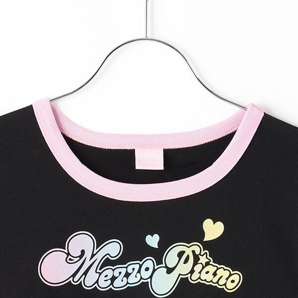 復刻♪ 彩虹貝莉醬拼色邊T恤