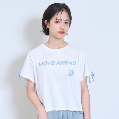 【LTXC】【吸水速幹/清爽】袖部蝴蝶結遊戲T恤