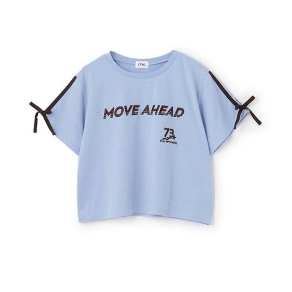 【LTXC】【吸水速幹/清爽】袖部蝴蝶結遊戲T恤