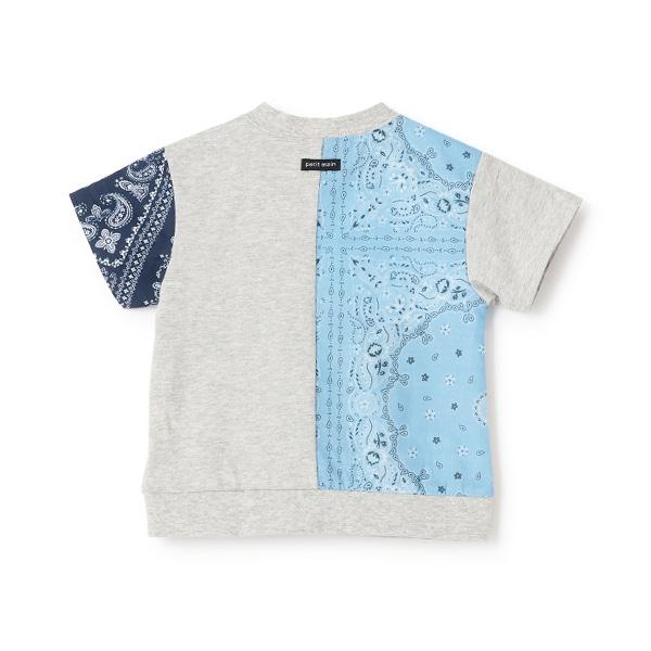 【《迪士尼》】拼接短袖T恤