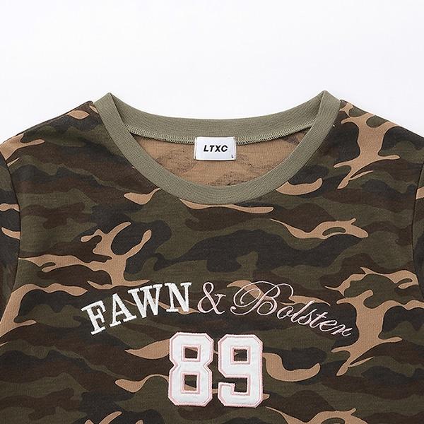 【LTXC】【接觸冷感/清涼】立體貼花短袖T恤