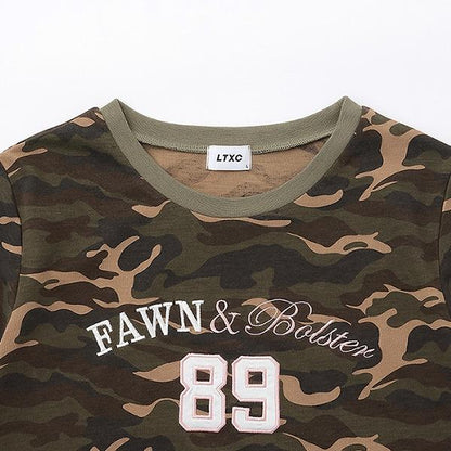 【LTXC】【接觸冷感/清涼】立體貼花短袖T恤