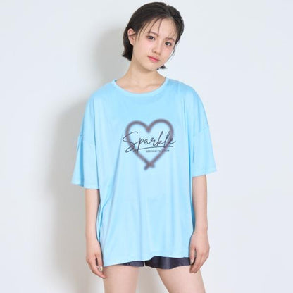 【SWIM】【泳裝】噴繪印花防曬T恤