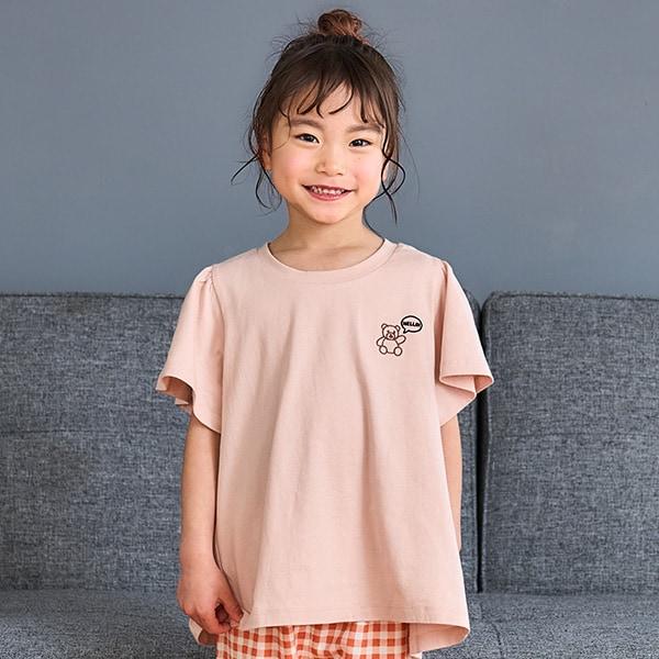 【純棉100%】【365D.】帶有小標誌的套頭衫