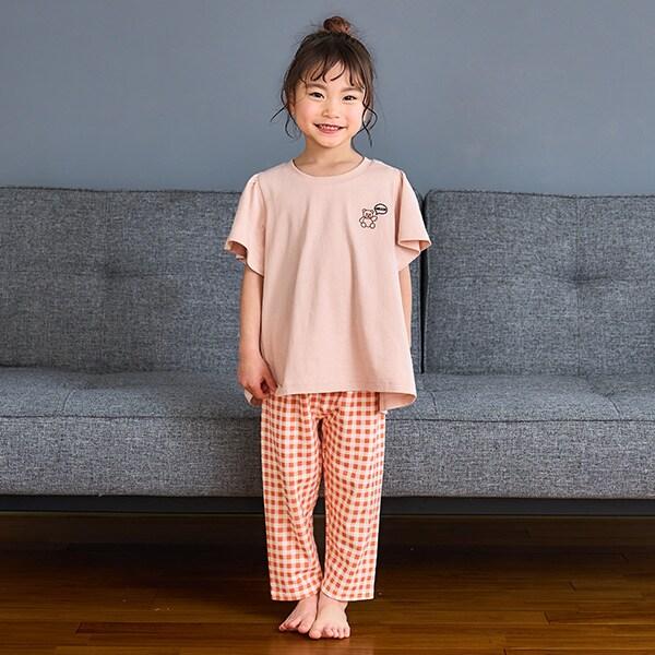 【純棉100%】【365D.】帶有小標誌的套頭衫