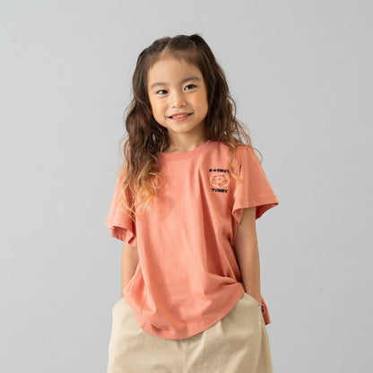 【純棉100%】【365D.】帶有小標誌的套頭衫