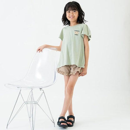 【純棉100%】【365D.】帶有小標誌的套頭衫