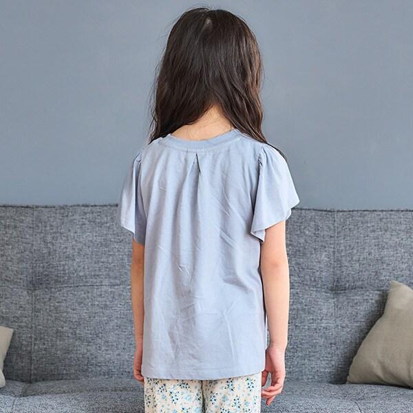 【純棉100%】【365D.】帶有小標誌的套頭衫