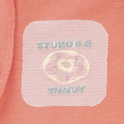 【純棉100%】【365D.】帶有小標誌的套頭衫