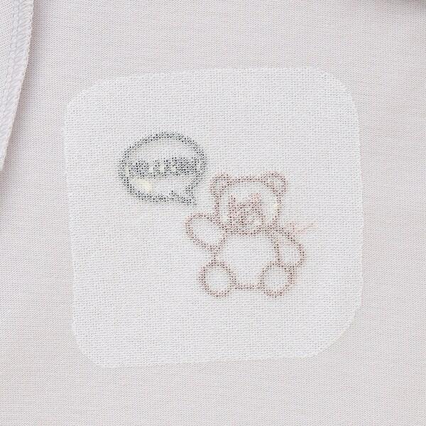 【純棉100%】【365D.】帶有小標誌的套頭衫