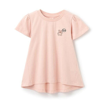 【純棉100%】【365D.】帶有小標誌的套頭衫