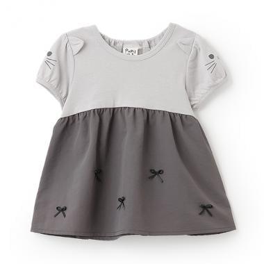 動物圖案短袖T恤