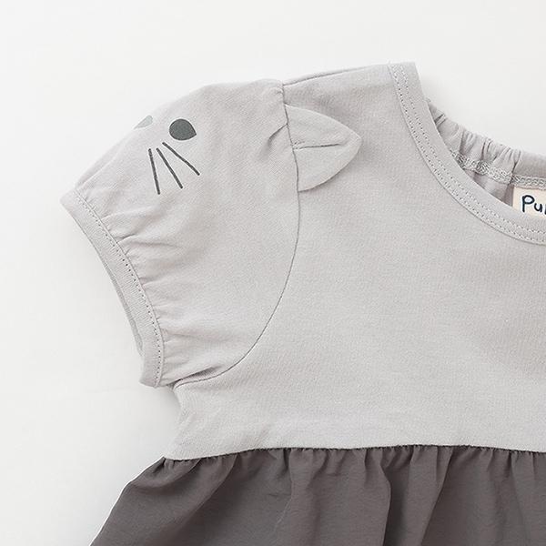 動物圖案短袖T恤