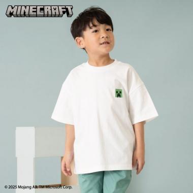 【熱銷！】【マインクラフト】【爸爸同款】兒童角色印花T恤