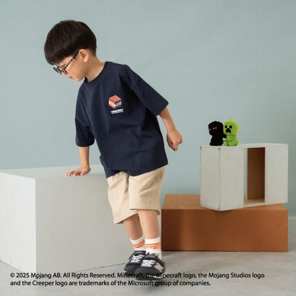 【人氣！】【マインクラフト】【爸爸同款】兒童武器圖案T恤