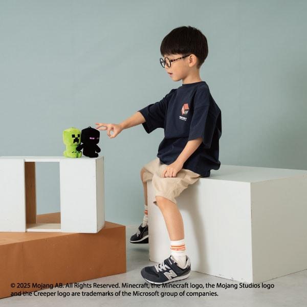 【人氣！】【マインクラフト】【爸爸同款】兒童武器圖案T恤