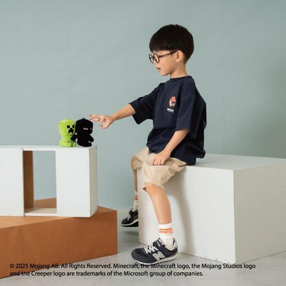 【人氣！】【マインクラフト】【爸爸同款】兒童武器圖案T恤