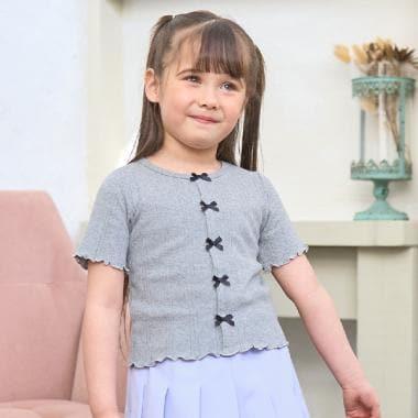 開衫風格蝴蝶結上衣