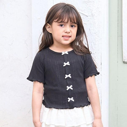 開衫風格蝴蝶結上衣