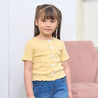 開衫風格蝴蝶結上衣