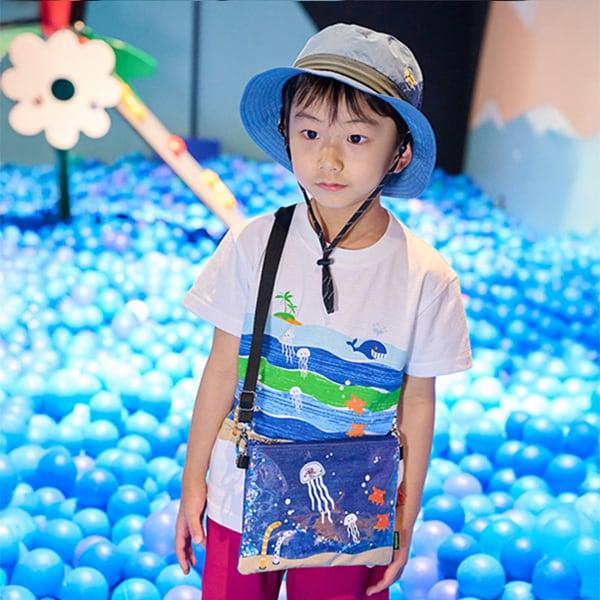 海洋印花短袖T恤