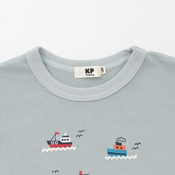 船圖案T恤
