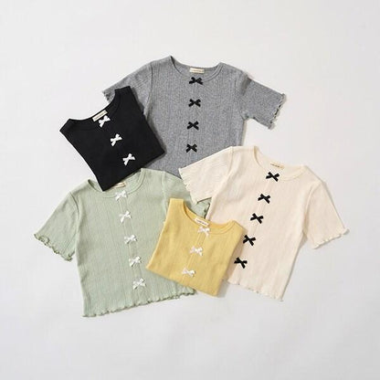 開衫風格蝴蝶結上衣