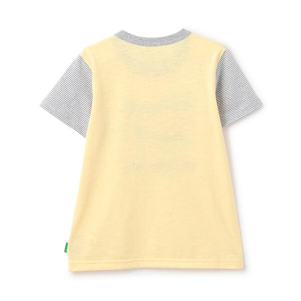 電車刺繡短袖T恤