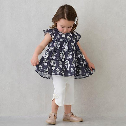 【微笑系列】側綁帶七分褲