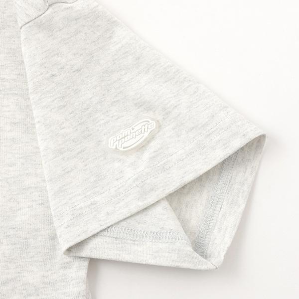 【防汙處理】翻領開襟字母T恤