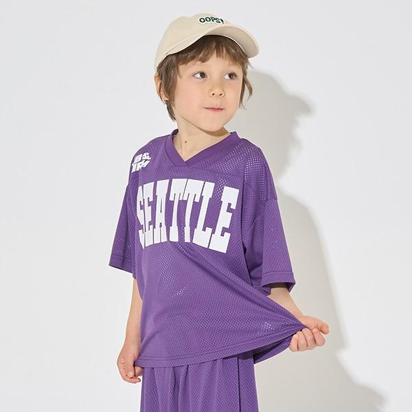 【可成套搭配】V領網眼上衣