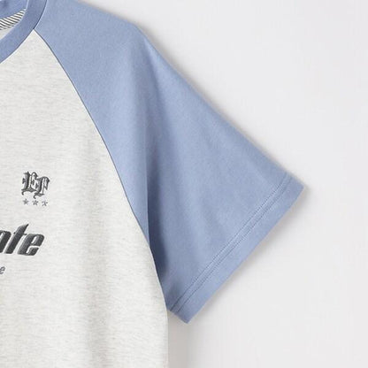 【Nico☆Petit登載】【防汙處理】插肩袖T恤