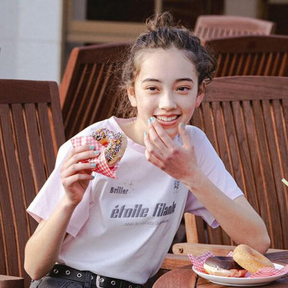 【Nico☆Petit登載】【防汙處理】插肩袖T恤