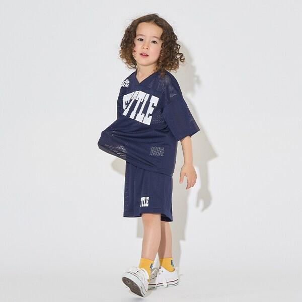 【可成套搭配】V領網眼上衣