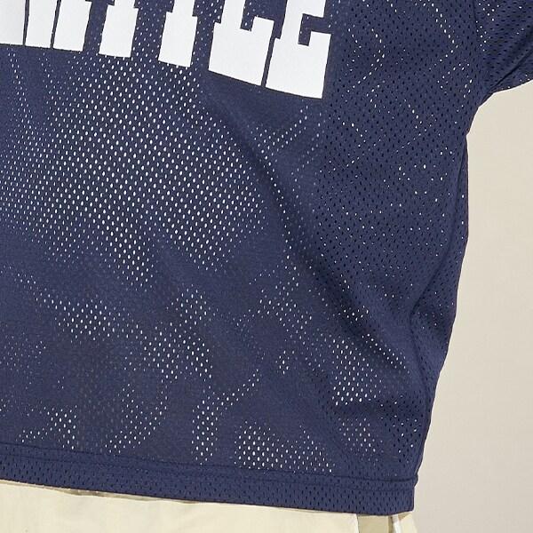 【可成套搭配】V領網眼上衣