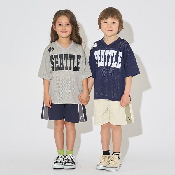 【可成套搭配】V領網眼上衣