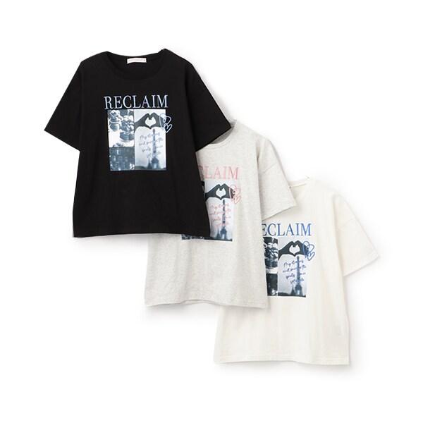 【7days】【GOODPRICE】【純棉100%】巴黎轉印印花T恤