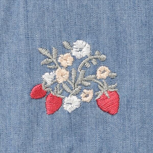 草莓刺繡連體衣