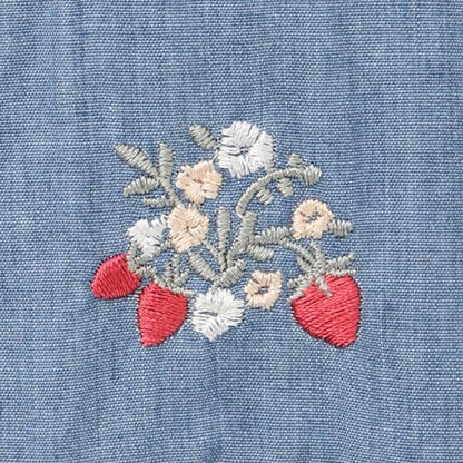草莓刺繡連體衣