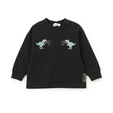 日本製/JAPAN圖案長袖T恤（80-90cm）