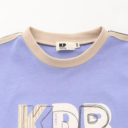 肩部針織帶KPB圖案下襬疊穿T恤