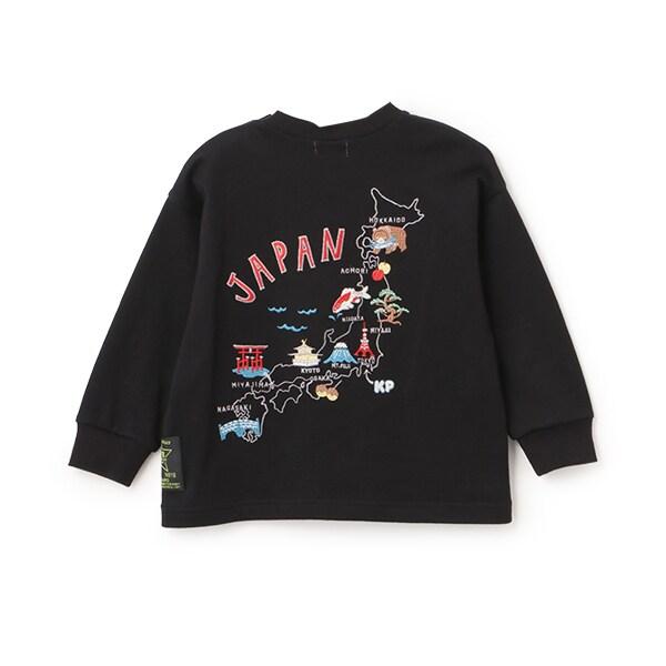 日本製/JAPAN圖案長袖T恤（80-90cm）
