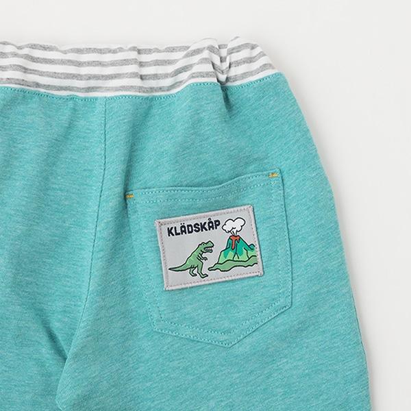 恐龍貼布繡六分褲