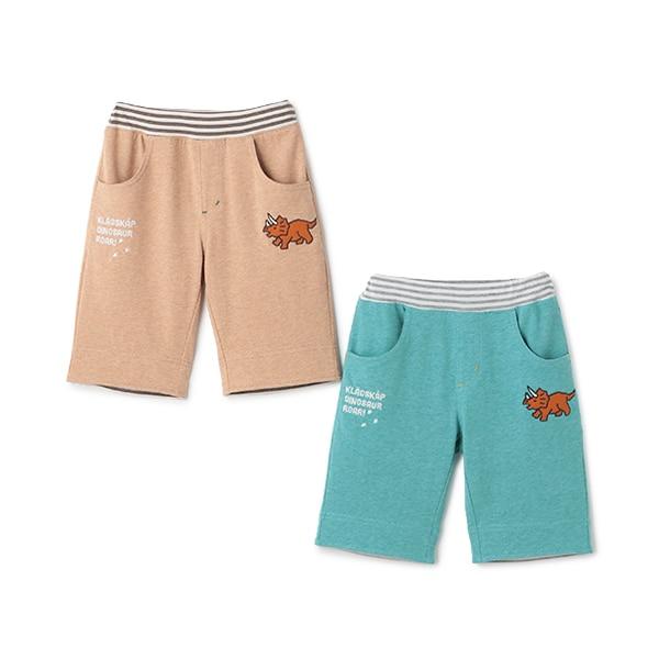 恐龍貼布繡六分褲