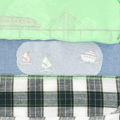 海洋與電車切換短袖T恤